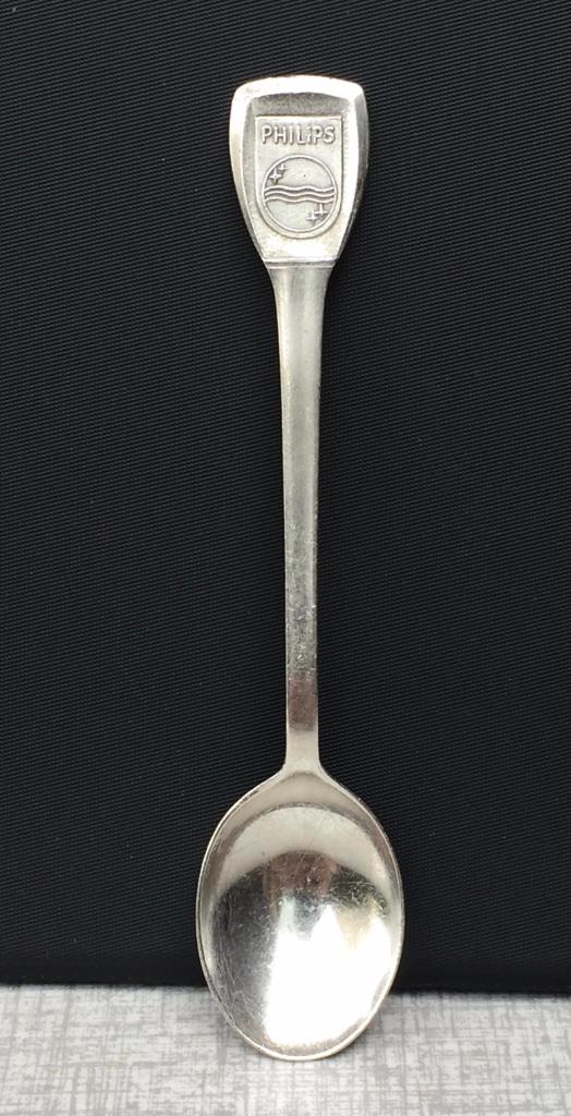 Cuillère à café plaquée argent Philips, Enlèvement ou Envoi, Comme neuf, Ustensile
