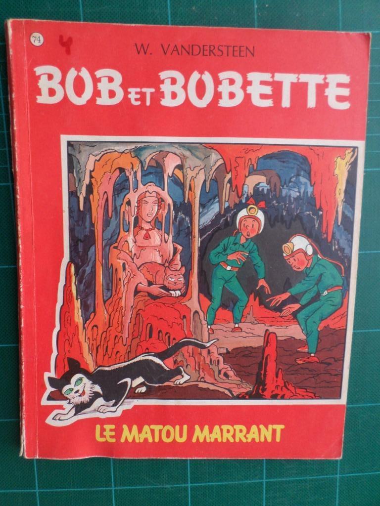 Bob et Bobette n 74 - le matou marrant - 1967, Collections, Enlèvement ou Envoi, Bob et Bobette, Utilisé, Livre ou Jeu