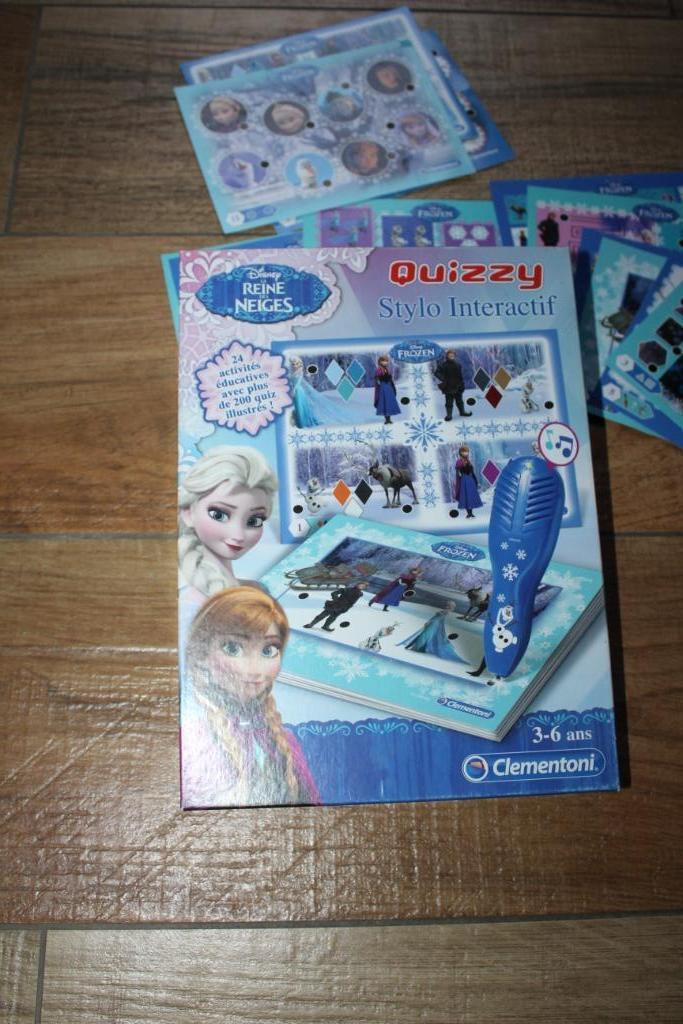 Quizzy - stylo interactif - reine des neiges, Kinderen en Baby's, Speelgoed | Educatief en Creatief, Gebruikt, Ophalen of Verzenden