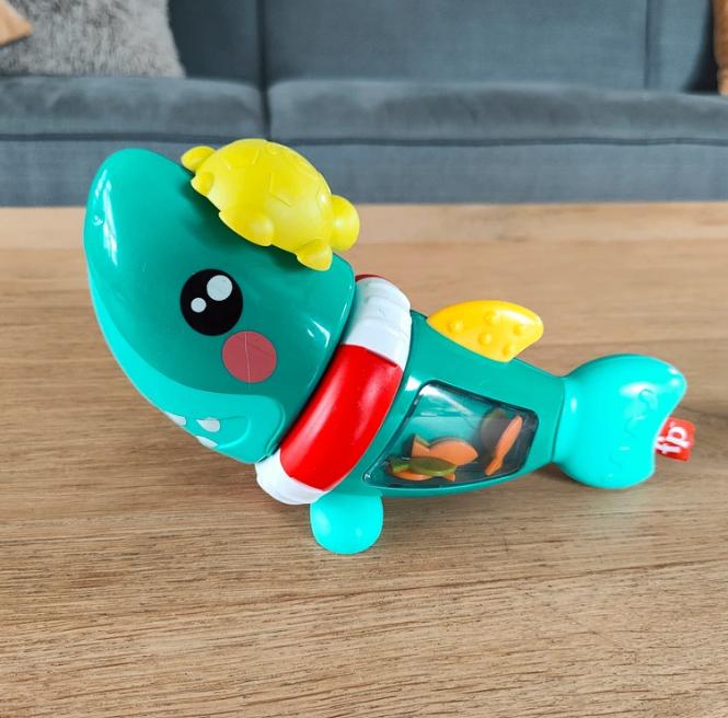Fisher-Price Activiteiten haai, Enlèvement ou Envoi, Comme neuf, Hochet, Avec lumière