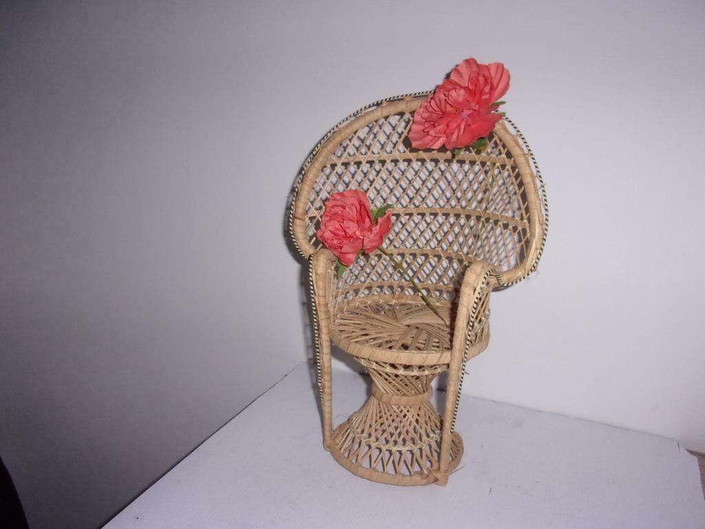 fauteuil en osier-rotin, Maison & Meubles, Enlèvement ou Envoi, Comme neuf