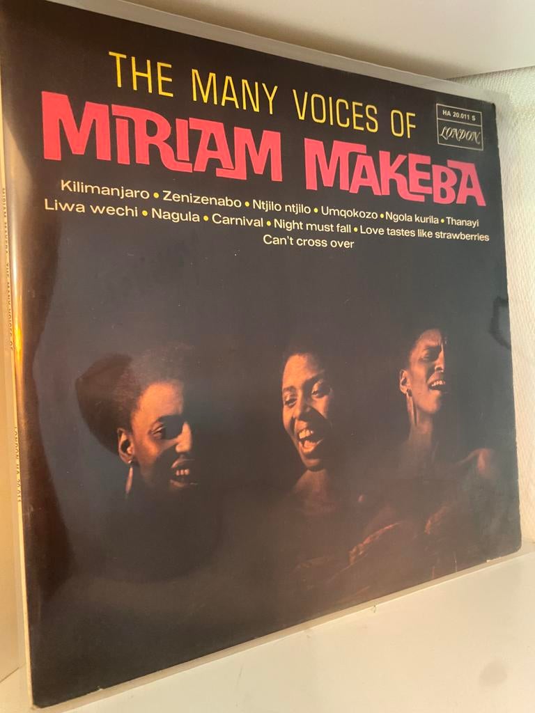 Miriam Makeba – The Many Voices Of Miriam Makeba, Envoi, Utilisé