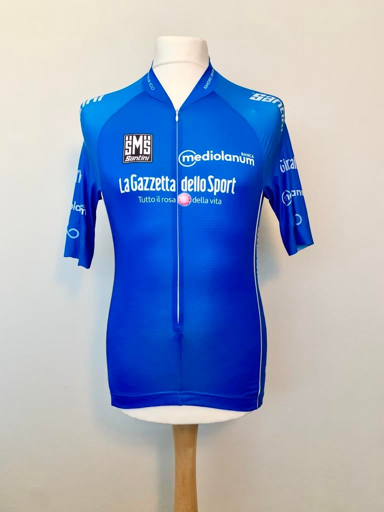 Giro d’Italia 2017 100 Years Blue Montains Jersey Santini, Ophalen of Verzenden, Gebruikt