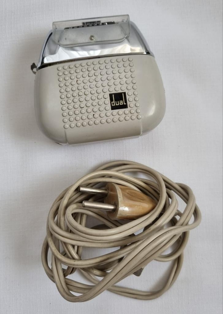 Vintage DUAL elektrische scheerapparaat, Ophalen, Zo goed als nieuw