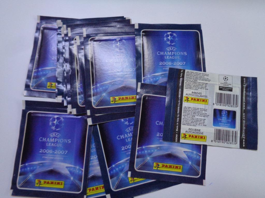 PANINI football STICKERS Ligue des Champions 2006/7 sac scel, Enlèvement ou Envoi
