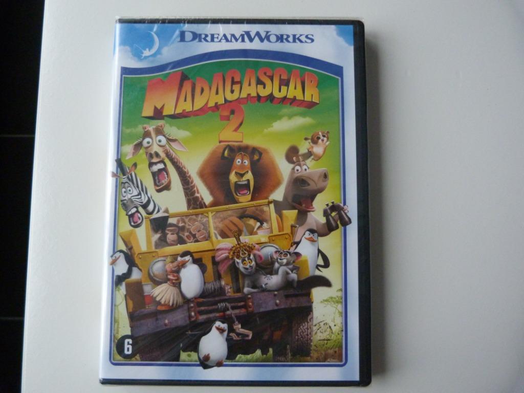 Madagascar 2 (Madagascar : Escape 2 Africa) - Neuf [DVD], Cd's en Dvd's, Tekenfilm, Amerikaans, Ophalen of Verzenden, Vanaf 6 jaar