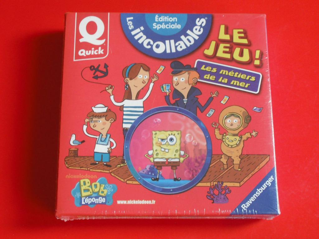 JEU RAVENSBURGER : * LES INCOLLABLES * EDITION SPECIALE *, Trois ou quatre joueurs, Enlèvement ou Envoi, Neuf