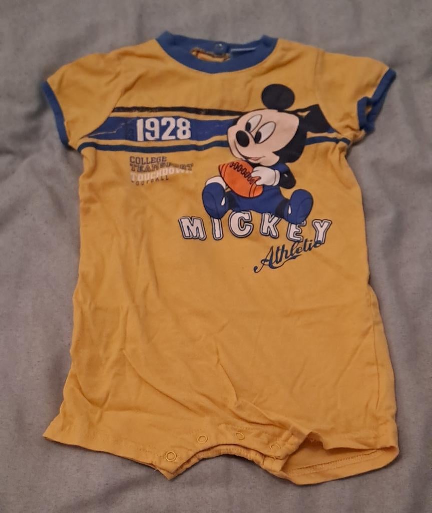 Costume d'été Mickey Mouse (taille 80), Enlèvement ou Envoi, Comme neuf, Garçon ou Fille, Costume