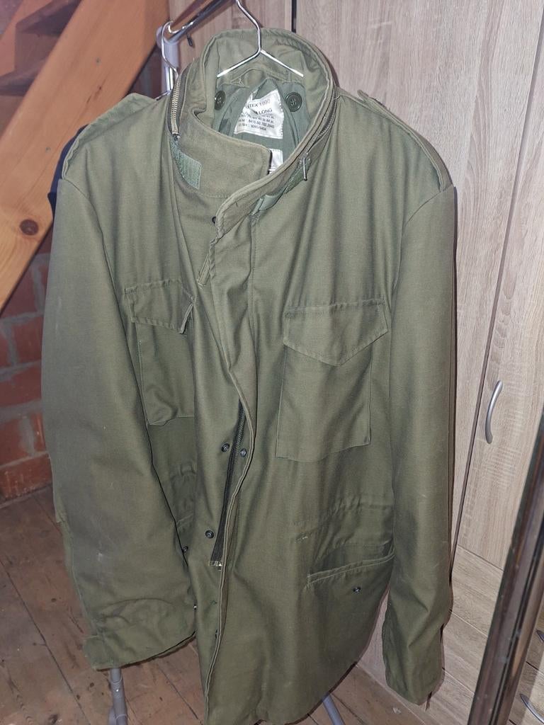 Habits Militaires - ABL - Militaria - Parka - Ceinturon- ..., Enlèvement ou Envoi, Porté