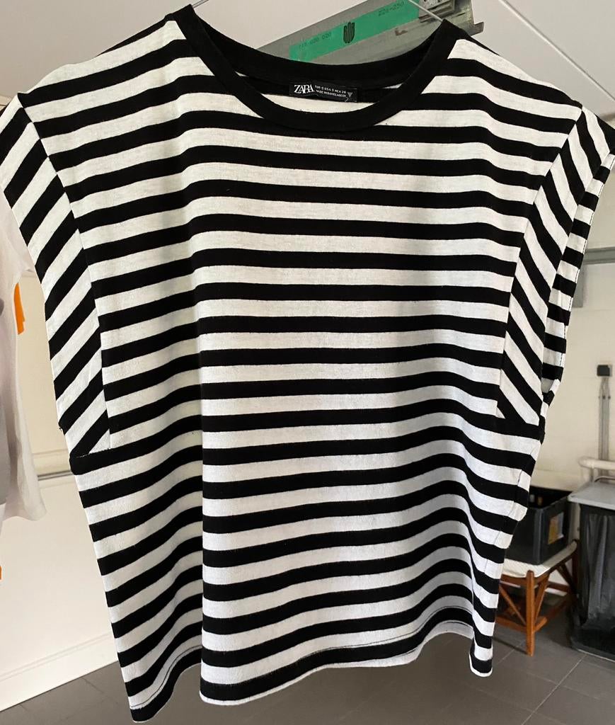Mouwloos T-shirt voor dames maat small, Zara, Ophalen of Verzenden, Zo goed als nieuw, Maat 36 (S)