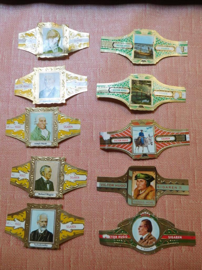 ringen onvolledige serie merk Victor Hugo, Ophalen of Verzenden, Gebruikt, Sigarenbandjes