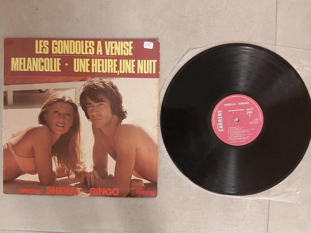 Sheila et Ringo  - les gondoles à Venise, Enlèvement ou Envoi, Utilisé, Pop
