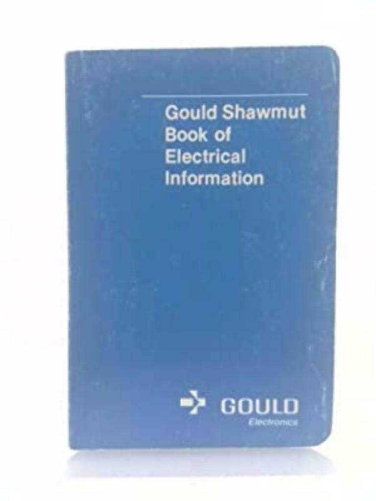 Gould Shawmut, boek met elektrische informatie, Boeken, Zo goed als nieuw, Overige onderwerpen, Gould Shawmut, Ophalen of Verzenden