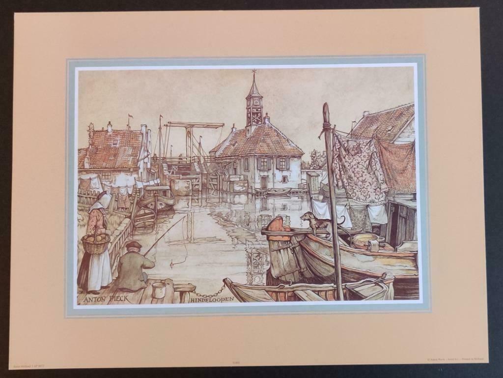 Anton Pieck Hindeloopen 23 cm x 30.5 cm, Ophalen of Verzenden, Nieuw