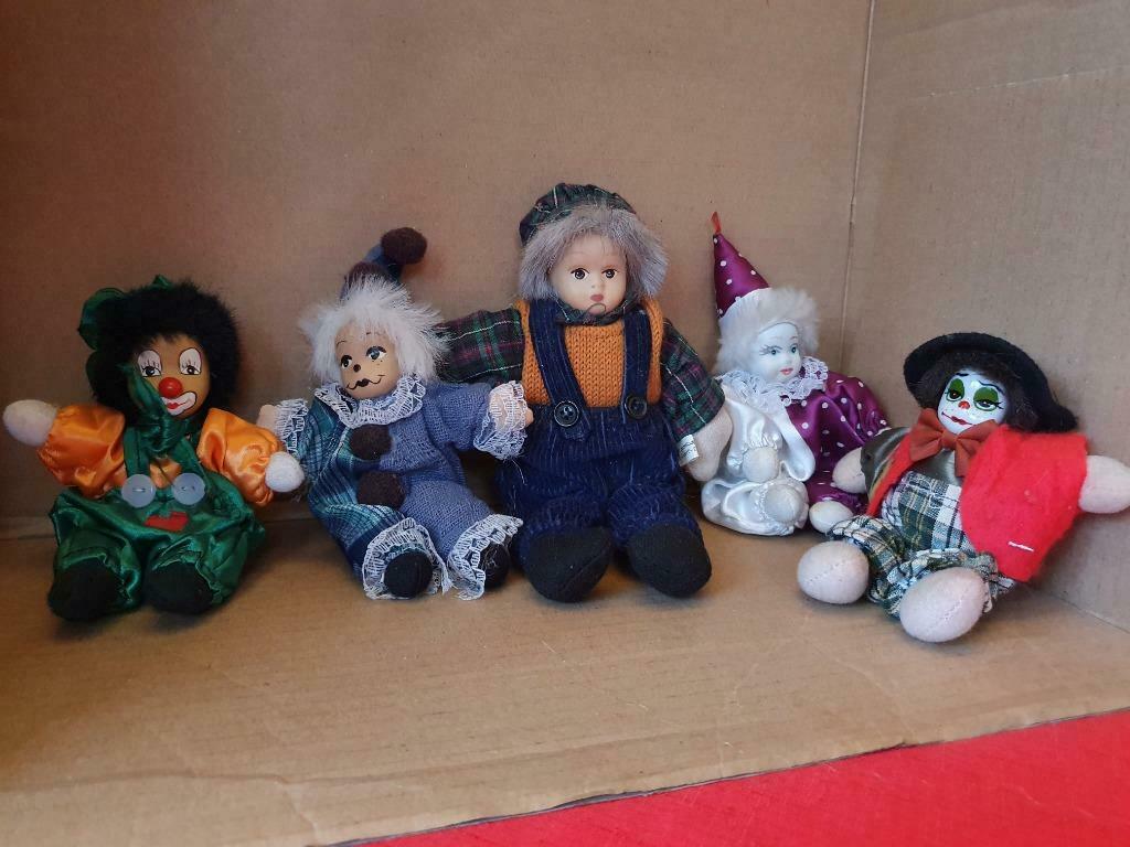 set van 5 verzamelstenen, Verzamelen, Poppen, Ophalen of Verzenden, Zo goed als nieuw, Pop