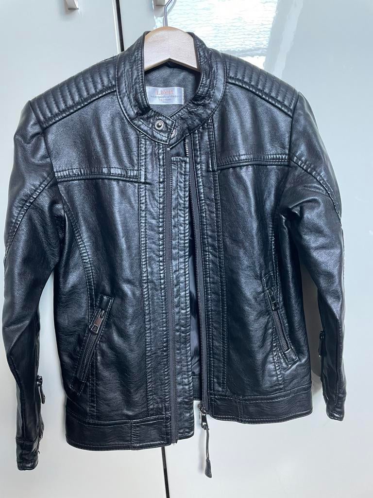 Bikerjack voor jongens, maat 110 cm, Ophalen, Zo goed als nieuw, Jongen, Trui of Vest