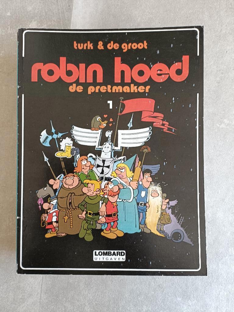 Robin Hoed (6 albums), Boeken, Meerdere stripboeken, Ophalen of Verzenden, Gelezen