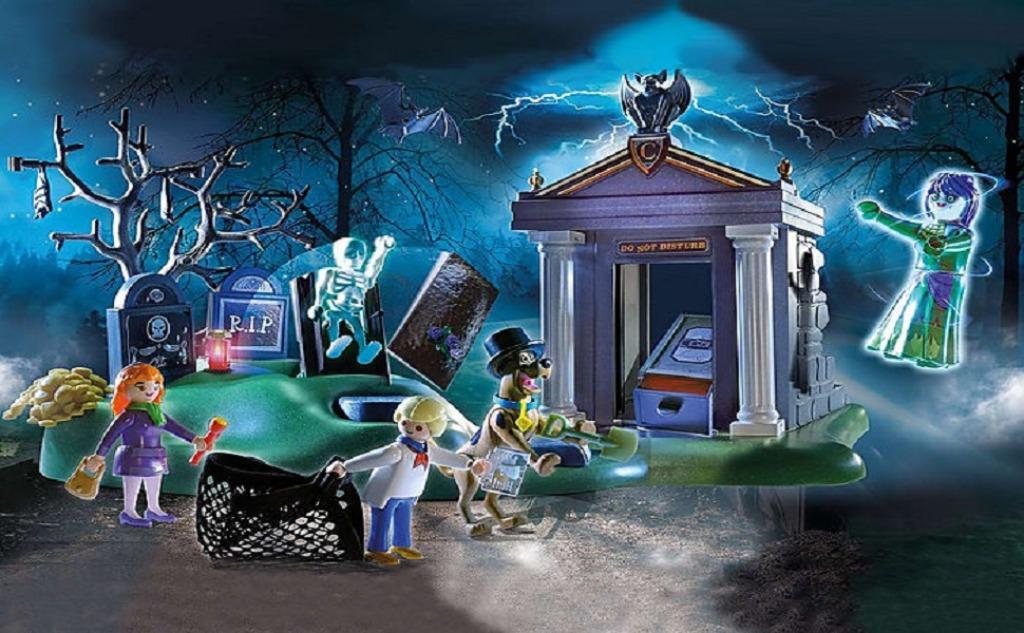 Playmobil 70362 SCOOBY-DOO cimetière, Kinderen en Baby's, Speelgoed | Playmobil, Ophalen of Verzenden, Zo goed als nieuw