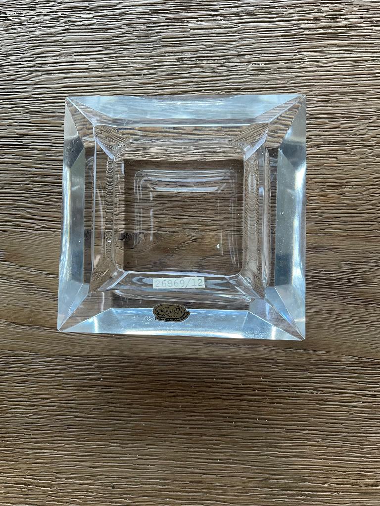 Asbak bohemia cristal, Ophalen of Verzenden