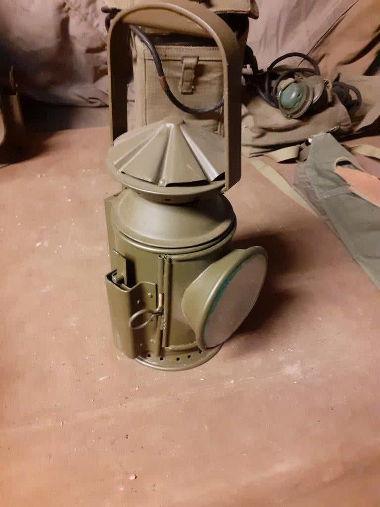 1945 Britse petroleum lamp, Ophalen of Verzenden, Landmacht, Overige typen