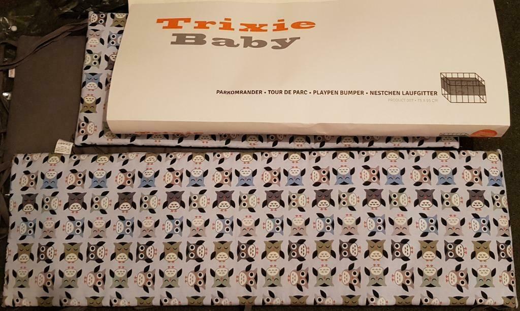 Trixie Baby parkomrander met uiltjes, Ophalen, Jongetje of Meisje, Overige typen, Zo goed als nieuw