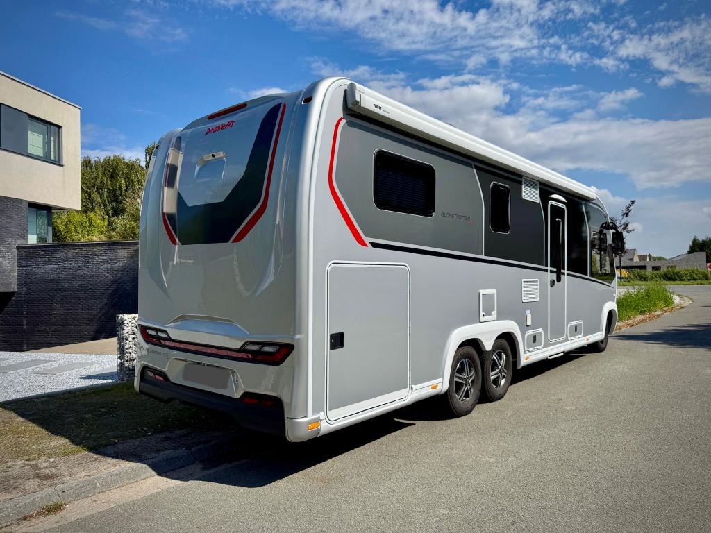 Mobilhome Globetrotter XLI 7850-2 EB *FULL* SOLAR-BATT-INVER, Fiat, Vloeistofverwarming, Diesel, Particulier