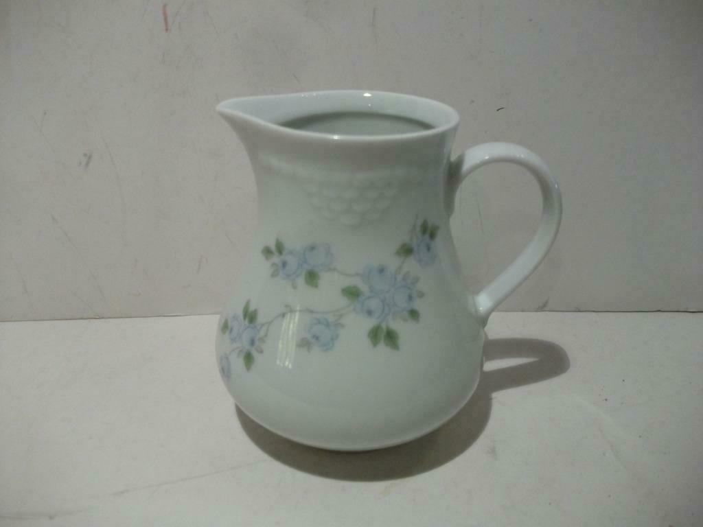 Melkkannetje wit blauw bloem CP Colditz, Huis en Inrichting, Ophalen, Overige typen, Zo goed als nieuw, Overige stijlen