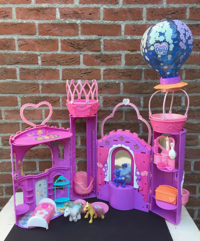 Feestkasteel My Little Pony, zie beschrijving, Ophalen of Verzenden, Gebruikt