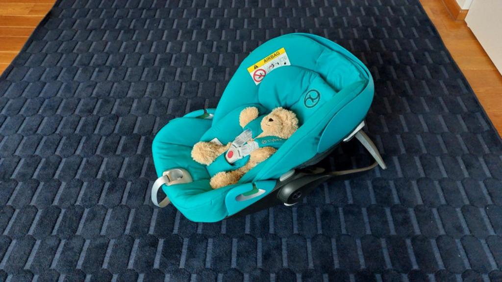 Siège auto Cybex Cloud Z2 iSize/Maxicosi bleu, Enlèvement, Comme neuf, Ceinture de sécurité ou Isofix