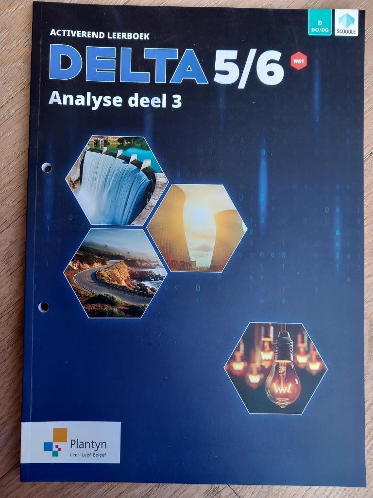 Delta 5/6 Analyse deel 3, Neuf, Plantyn, Enlèvement, Secondaire