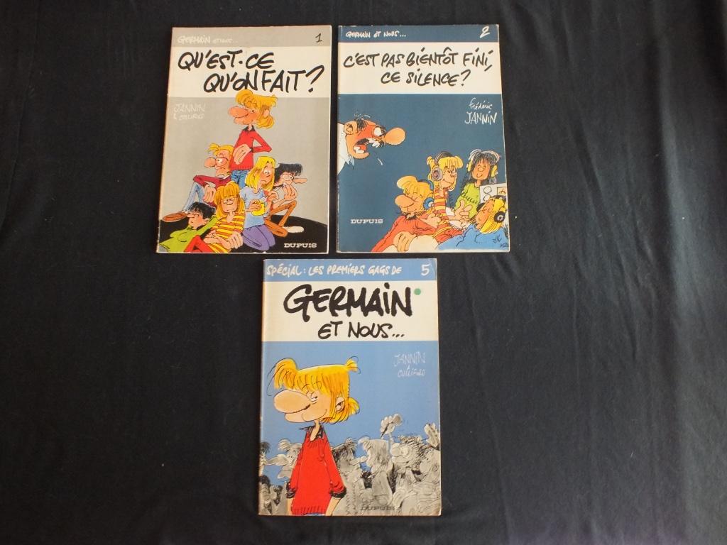 GERMAIN en wij... (9 ALBUMS /. EDITIES DUPUIS, Complete serie of reeks, Ophalen of Verzenden, Zo goed als nieuw, JANNIN+HONOREZ