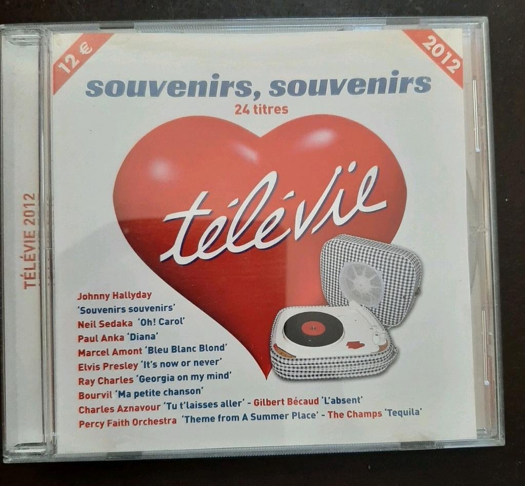 Cd - televie 2012 - souvenirs, souvenirs, CD & DVD, Enlèvement ou Envoi, Utilisé