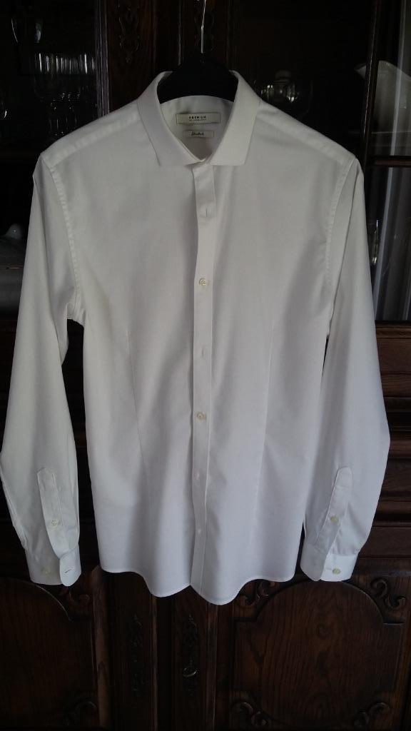 Wit overhemd - ideaal voor proclamatie, Ophalen of Verzenden, Zo goed als nieuw, Wit, Jack & Jones