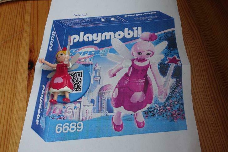 PLAYMOBIL Super 4 : 6689 & 6699 : hoofdfee en prinses, Ophalen, Gebruikt