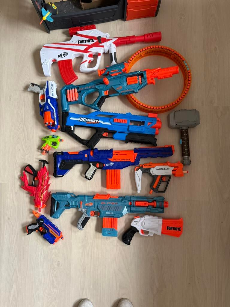 Nerf geweren, Ophalen, Zo goed als nieuw