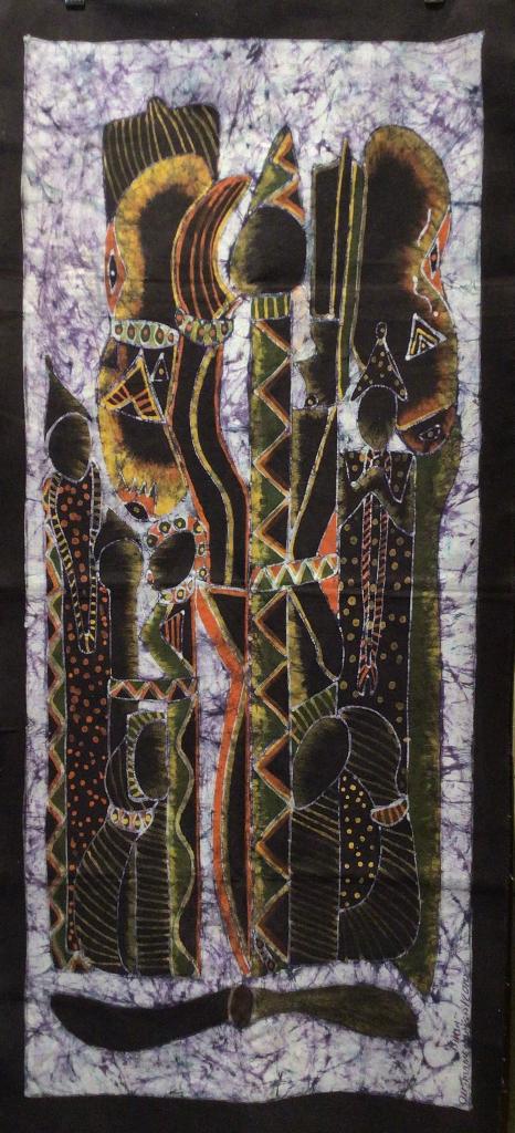 Batik africain, Enlèvement