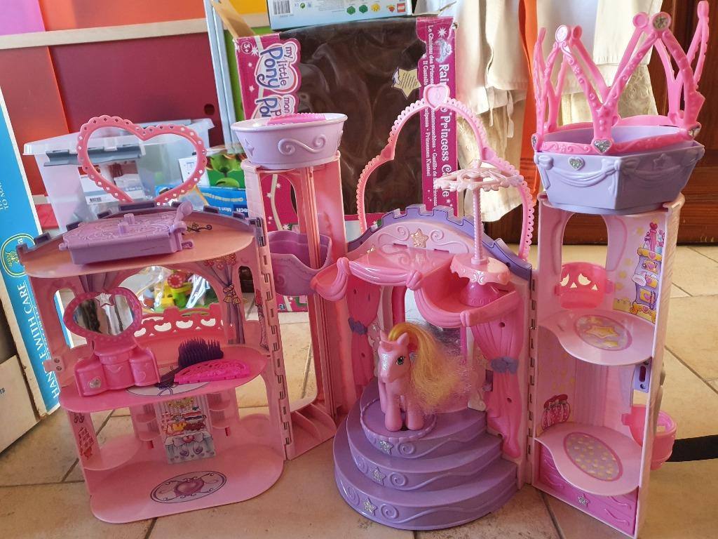My Little Pony - Château des poneys avec poney et accessoire, Enfants & Bébés, Jouets | My Little Pony, Utilisé, Enlèvement ou Envoi