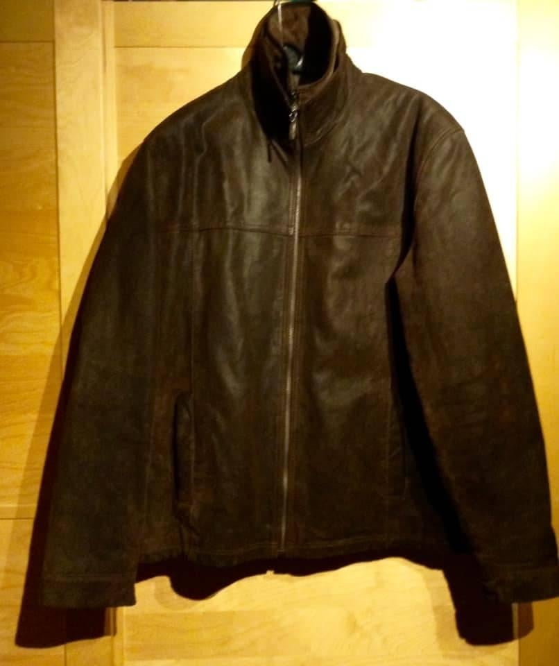 Veste en daim Homme t.54, Vêtements | Hommes, Vestes | Hiver, Enlèvement ou Envoi, Comme neuf, Taille 52/54 (L), Brun