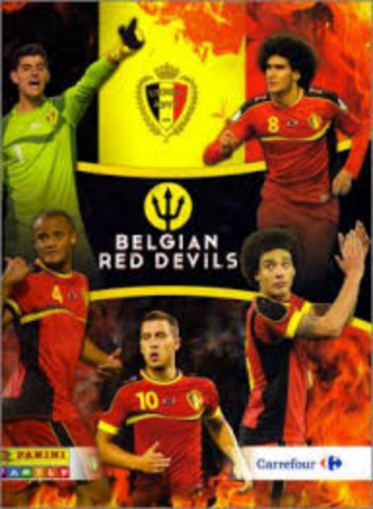 Panini Diables Rouges 2014 2016 2018, Enlèvement, Comme neuf, Affiche, Image ou Autocollant
