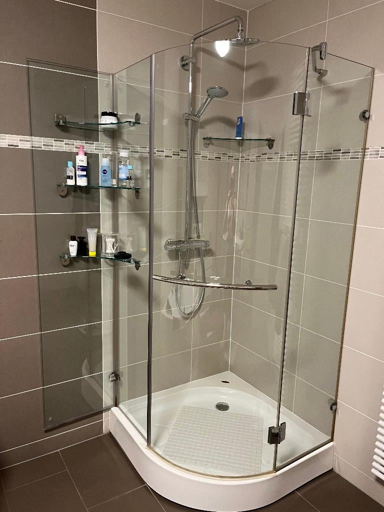 Sanitair, Ophalen, Gebruikt, Glas, Douche