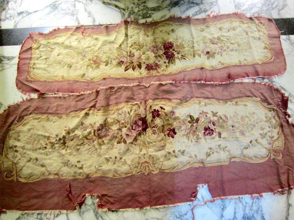 Aubusson bekleding van grote bank, Ophalen of Verzenden, Gebruikt