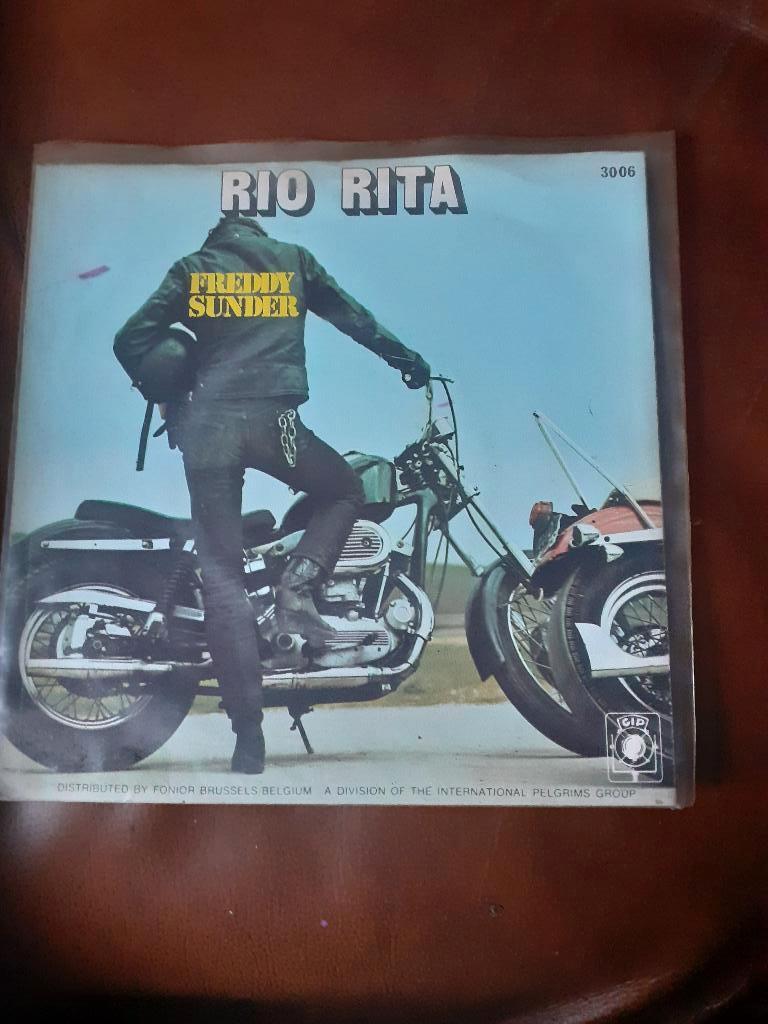 45T Freddy Sunder : Rio Rita / Calling car boogie (Belpop-, Cd's en Dvd's, Ophalen of Verzenden