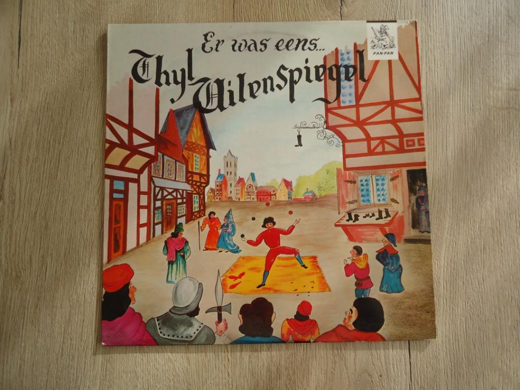 Vintage Sprookjes LP Er Was Eens... Thyl Uilenspiegel., Enlèvement ou Envoi, Utilisé, Fable ou Conte (de fées)
