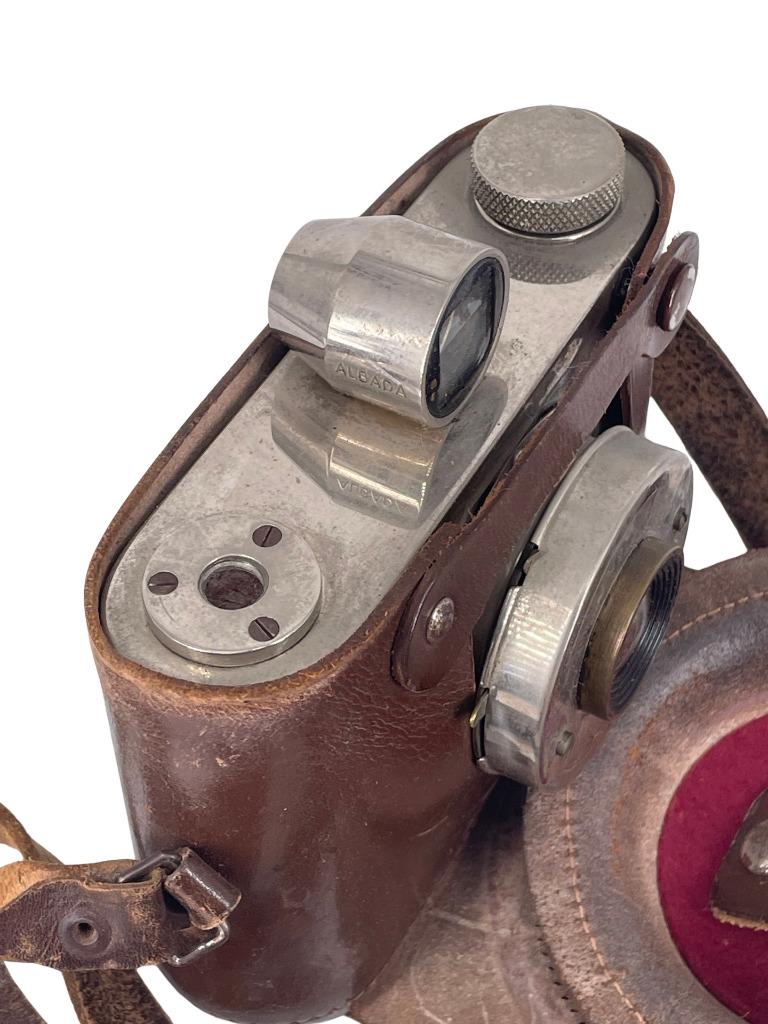 Tabbes Synchro camera met etui Nederland 1948, Ophalen of Verzenden, Fototoestel