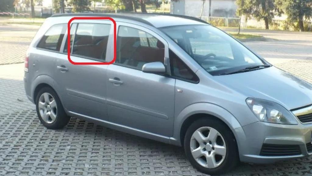 Opel Zafira B, vitre claire 70%, arriere droite, Autos : Pièces & Accessoires, Enlèvement, Utilisé, Opel