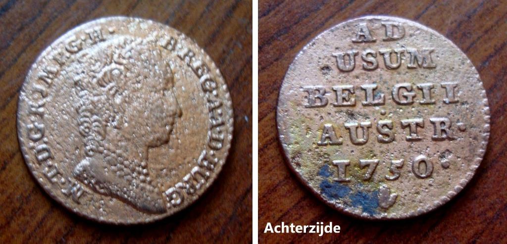 1 Oord Maria Theresia 1750 (Antwerpen), Verzenden, Brons