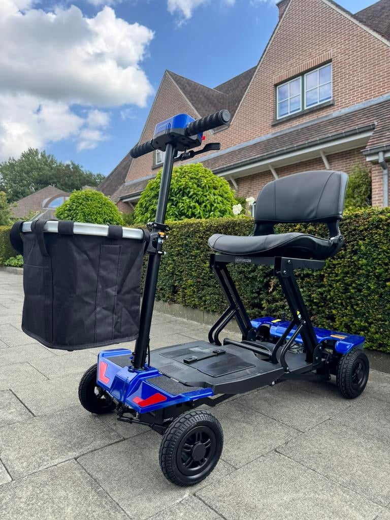 Voiturette électrique SMART SCOOTER - Pliable électrique, Enlèvement ou Envoi, Pliant, Comme neuf, Fauteuil roulant électrique
