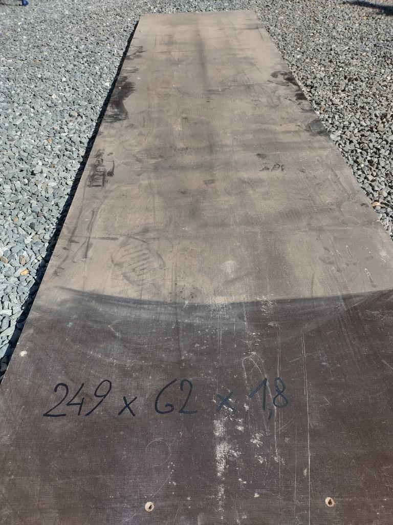Stukje betonplex 249 cm x 62 cm - 1,8 cm dik, Ophalen, Minder dan 25 mm, Overige typen, Zo goed als nieuw