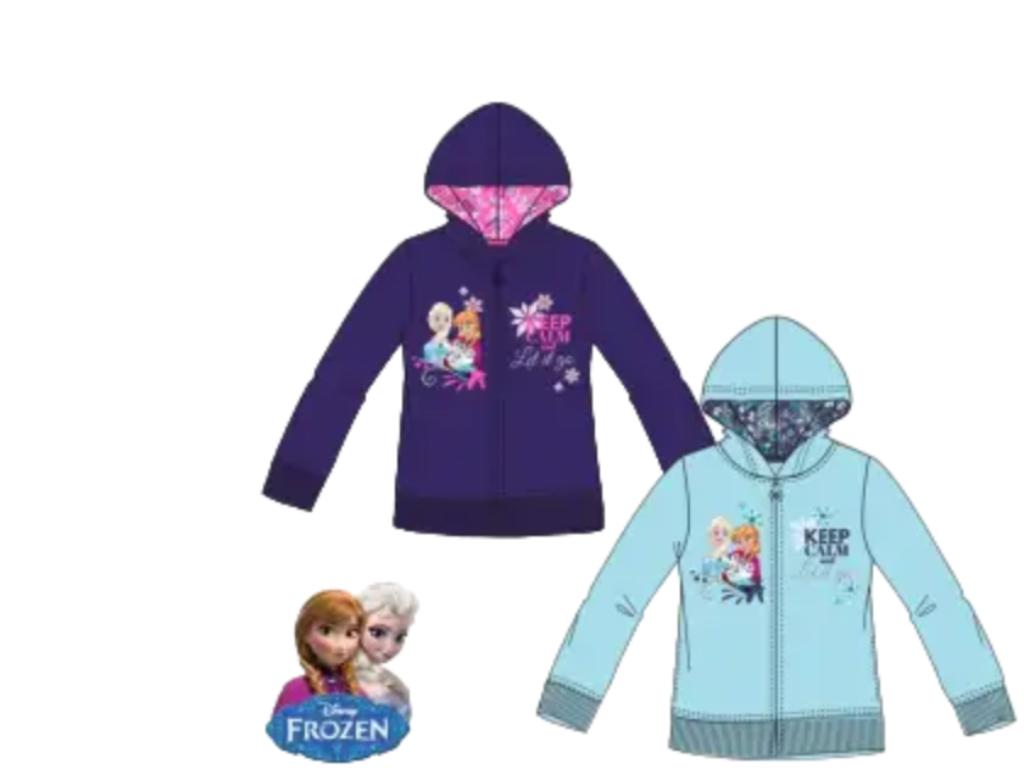 Nieuwe Disney Frozen sweatshirt (zipper) met kap en rits mei, Kinderen en Baby's, Kinderkleding | Overige, Verzenden, Nieuw, Disney