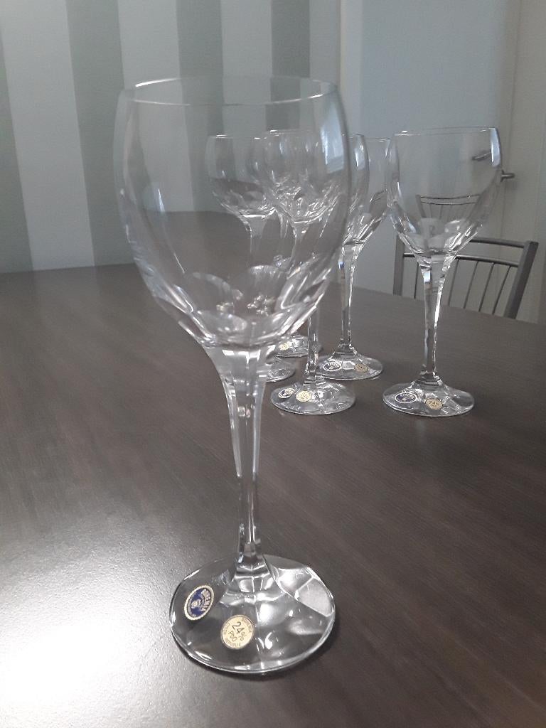 Kristallen wijnglazen set van 6, Ophalen